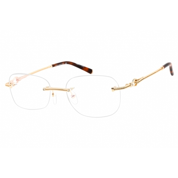 NWT Charriol PC71046-C01 54mm Shiny Gold Eyeglasses